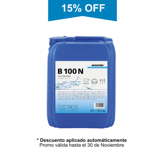 Abrillantador lavavajillas B100N x 10L