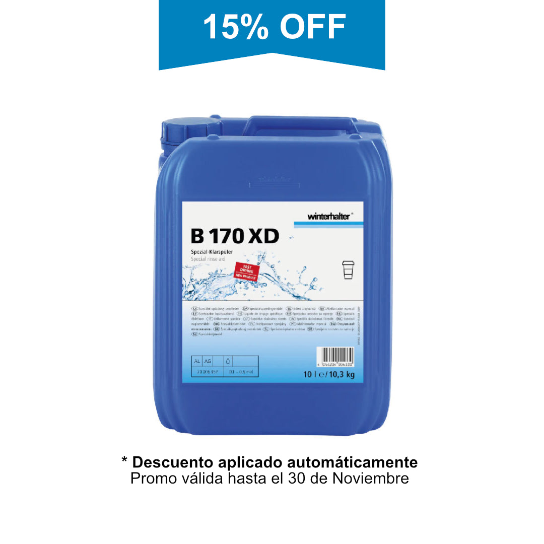 Abrillantador lavavajillas B 170 XD x 10L
