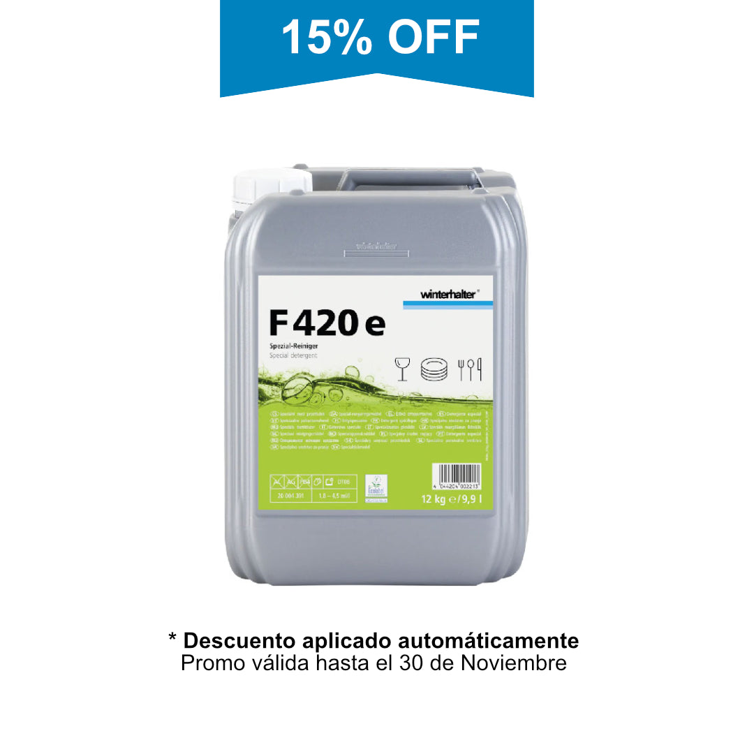 Detergente lavavajillas ecológico F420e x 12 kg